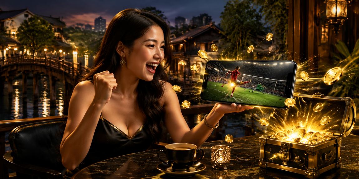 Người dùng tại Hà Nội thư giãn với cà phê và theo dõi thông tin tiền thưởng cá cược